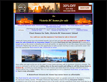 Tablet Screenshot of hotvictoriarealestate.com